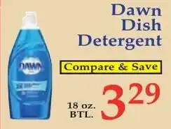 DeMoulas Market Basket Dawn dish detergent offer