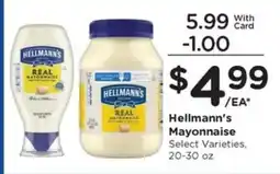 Pay Less Hellmann's Mayonnaise offer