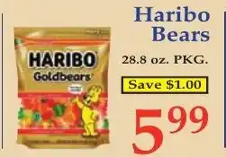 DeMoulas Market Basket Haribo Goldbears offer