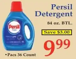 DeMoulas Market Basket Persil Detergent offer