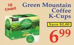 DeMoulas Market Basket Green Mountain Coffee K-Cups offer