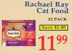 DeMoulas Market Basket Rachael Ray Cat Food offer
