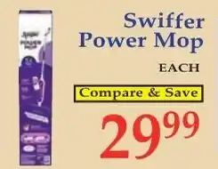 DeMoulas Market Basket Swiffer Power Mop offer