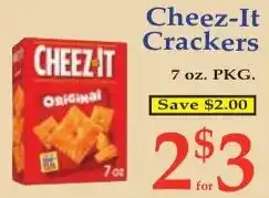 DeMoulas Market Basket Cheez-It Crackers offer