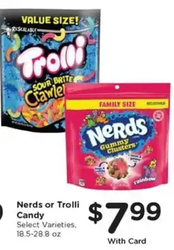 Pay Less Nerds or Trolli Candy offer
