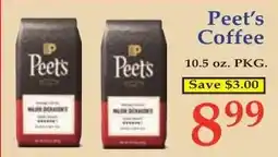 DeMoulas Market Basket Peet's Coffee offer