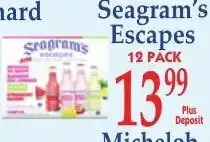 DeMoulas Market Basket Seagram's Escapes offer