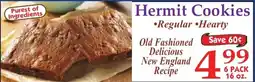 DeMoulas Market Basket Hermit Cookies offer