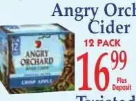 DeMoulas Market Basket Angry Orchard Cider offer