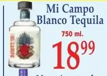 DeMoulas Market Basket Mi Campo Blanco Tequila offer