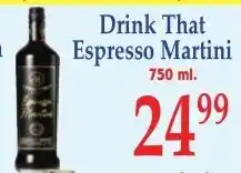 DeMoulas Market Basket Drink That Espresso Martini offer