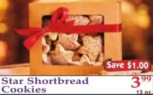 Star Shortbread Cookies