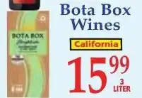 DeMoulas Market Basket Bota Box Wines offer