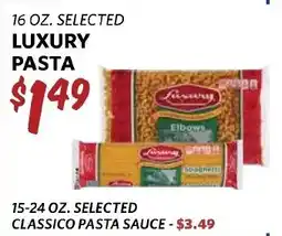 Breaux Mart Luxury pasta offer