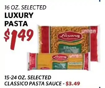 Luxury pasta