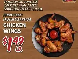 Breaux Mart Angus Beef Shoulder Steaks offer