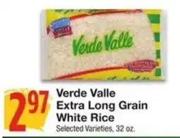 Amigos United Verde Valle extra long grain white rice offer