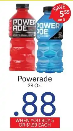 Riesbeck Powerade offer