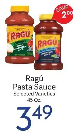 Riesbeck Ragú Pasta Sauce offer