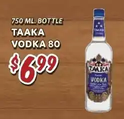 Breaux Mart Taaka Vodka offer