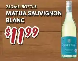 Breaux Mart Matua sauvignon blanc offer