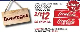 Breaux Mart Coca-Cola Products offer
