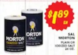 Ideal Market Morton Iodized Salt offer