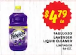 Ideal Market Fabuloso lavender liquid cleaner offer