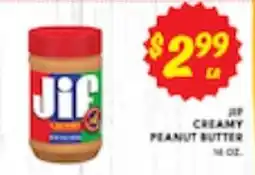 Ideal Market Jif creamy peanut butter offer