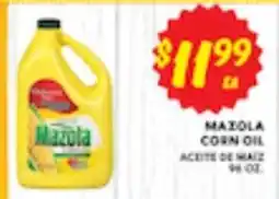 Ideal Market Mazola corn oil offer