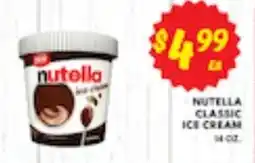 Ideal Market Nutella classic ice cream offer