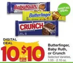 Amigos United Butterfinger, Baby Ruth, or Crunch offer