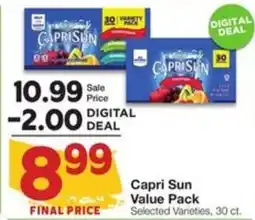 Amigos United Capri Sun Value Pack offer