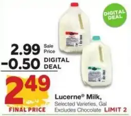 Amigos United Lucerne Milk offer