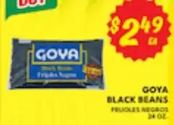 Ideal Market Goya black beans offer