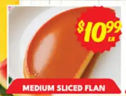 Ideal Market Medium Sliced Flan offer