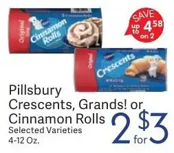 Riesbeck Pillsbury Crescents, Grands! or Cinnamon Rolls offer