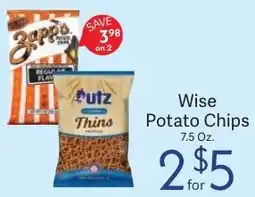 Riesbeck Wise Potato Chips offer