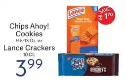 Riesbeck Chips Ahoy! Cookies or Lance Crackers offer