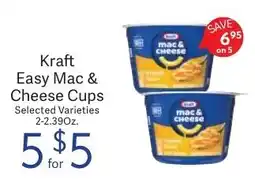 Riesbeck Kraft Easy Mac & Cheese Cups offer