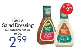 Riesbeck Ken's Salad Dressing offer