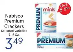 Riesbeck Nabisco Premium Crackers offer