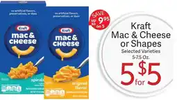 Riesbeck Kraft Mac & Cheese or Shapes offer