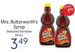 Riesbeck Mrs. Butterworth's Syrup offer