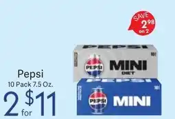 Riesbeck Pepsi mini diet offer