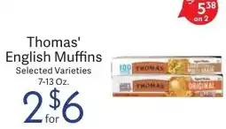 Riesbeck Thomas English Muffins offer