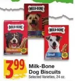 Amigos United Milk-Bone Dog Biscuits offer