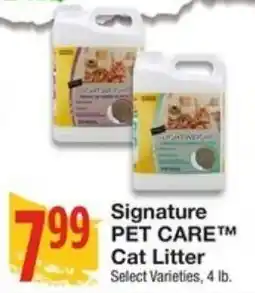 Amigos United Signature Pet Care Cat Litter offer
