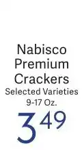 Riesbeck Nabisco premium crackers offer