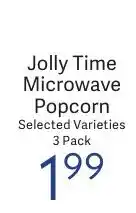Riesbeck Jolly Time Microwave Popcorn offer